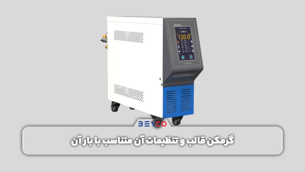 گرمکن قالب و تنظیمات آن متناسب با بار قالب